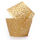 Gold Ivy Vine Cupcake Wrappers - 12units/pack